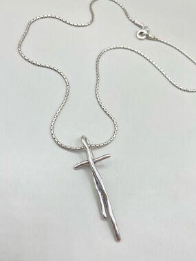 Silpada Great Impressions Cross Necklace